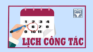 Lịch công tác