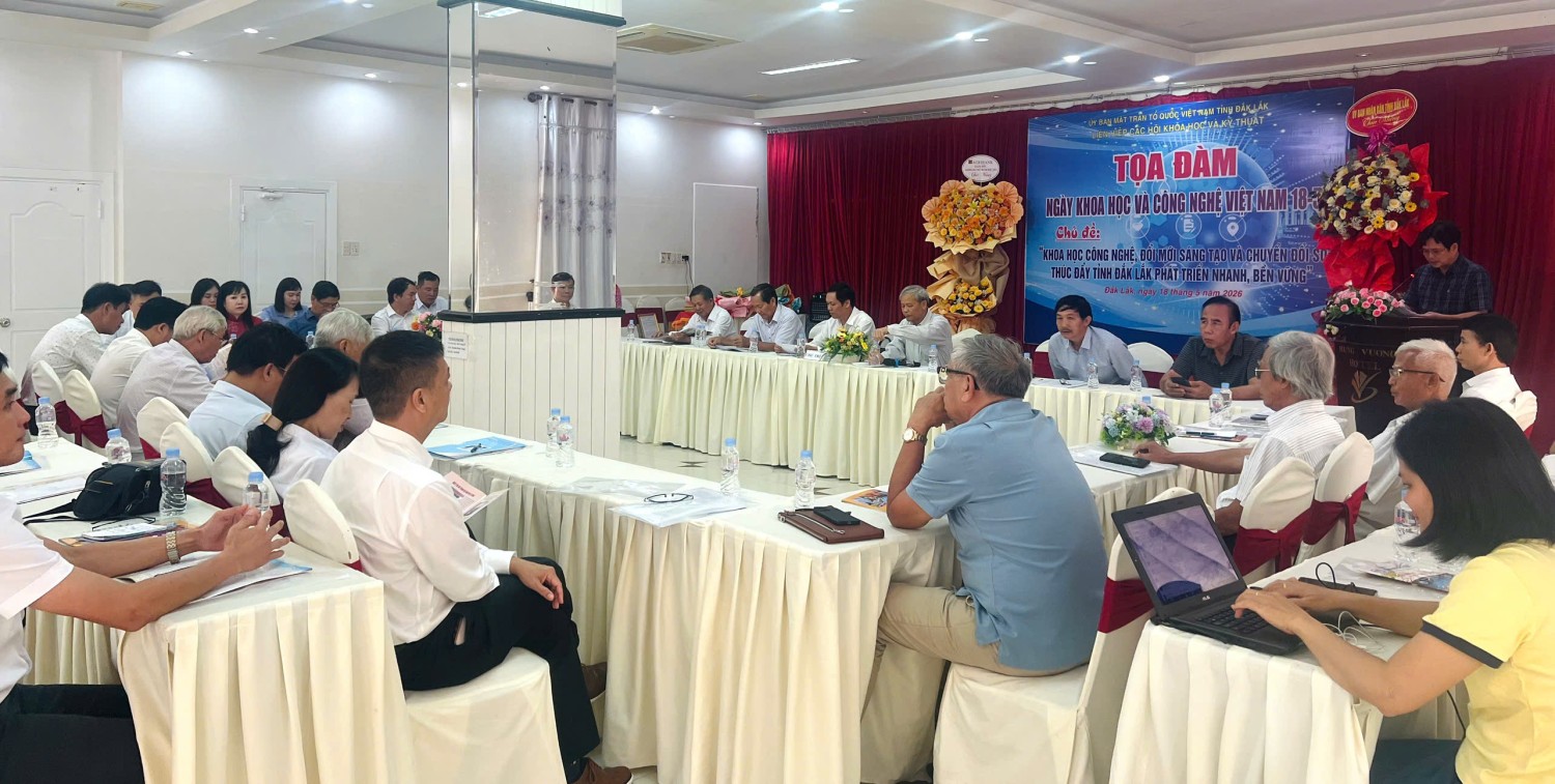 Tọa đàm hưởng ứng Ngày Khoa học, Công nghệ và Đổi mới sáng tạo Việt Nam 18/5